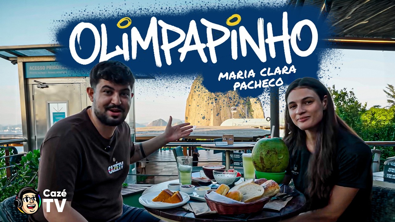 MARIA CLARA PACHECO, CRAQUE DO TAEKWONDO, DÁ UM ROLÊ NO BONDINHO COM A CAZÉTV! | OLIMPAPINHO