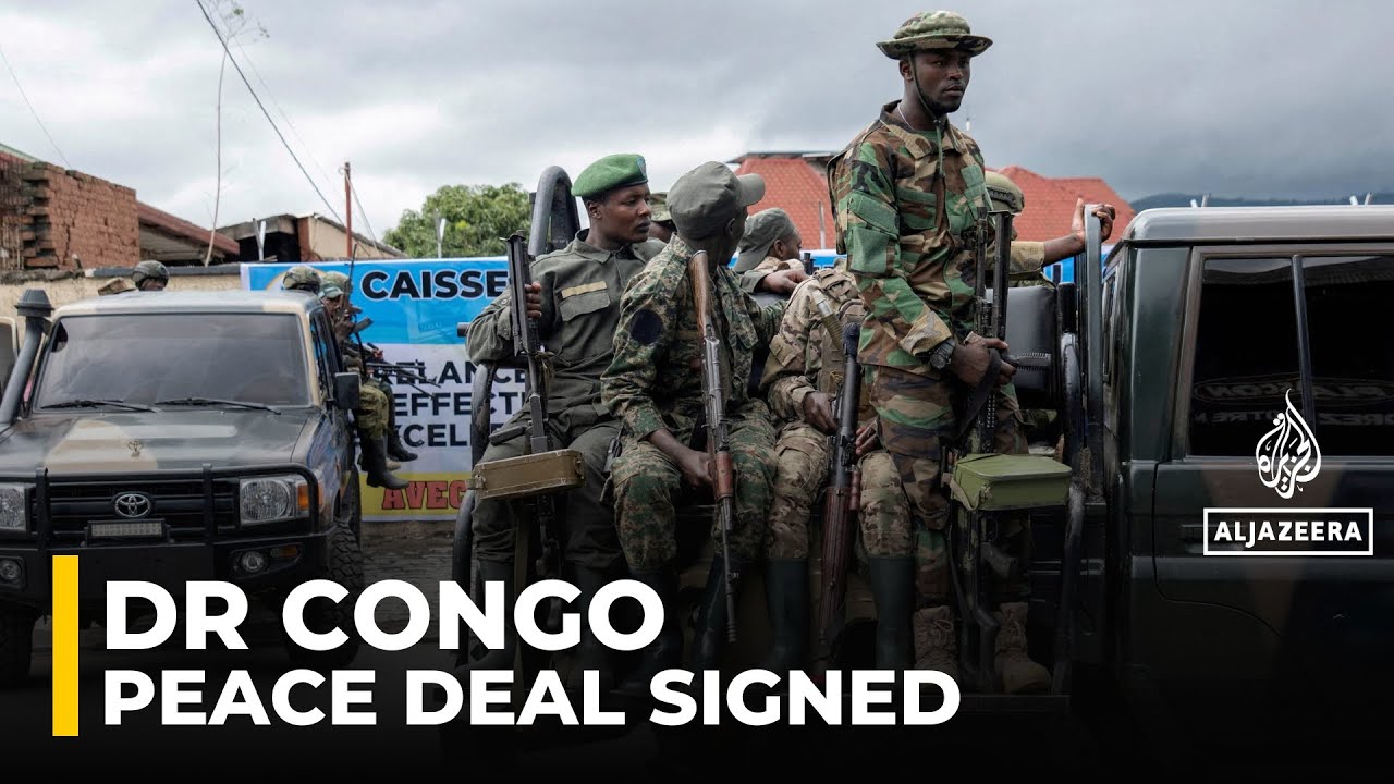 DR Congo's roadmap for peace: Congolese govt and M23 representatives sign deal