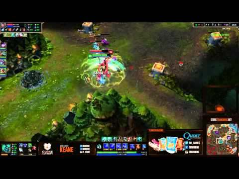 Gravity Keane - hecarim 1v3 (Nov 16,2014)