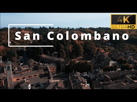 Castello Di San Colombano,  in 4K con DJI Mini 3 Pro