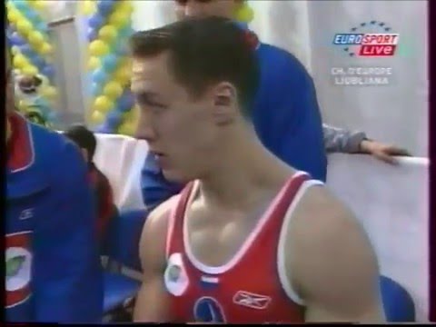 Nikolai KRYUKOV (RUS) rings - 2004 Europeans Ljubljana Team
