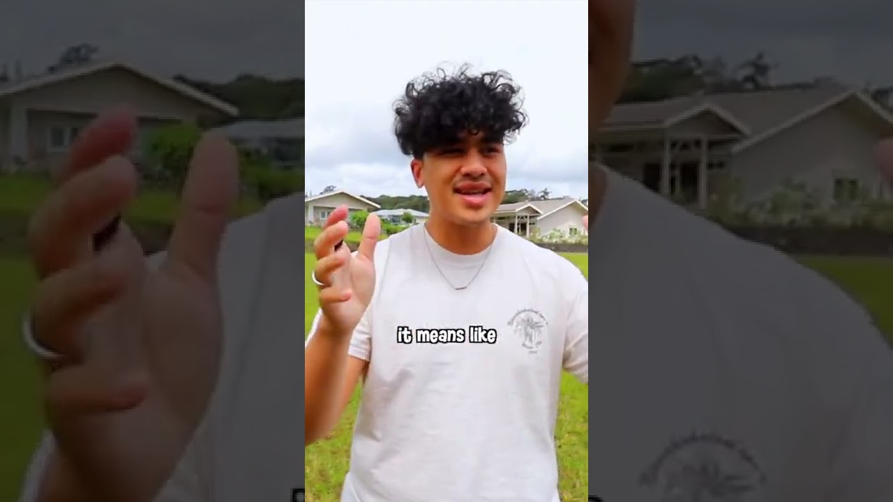 What is the Hawaiian name for love?