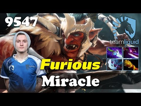 Miracle Furious Troll Warlord | 9547 MMR Dota 2