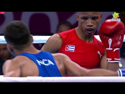 (69kg) IGLESIAS SOTOLONGO Roniel (CUB) vs BRENES Jimmy Omar (NCA) PanAmerican Games Lima 2019