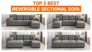 Top 5 Best Reversible Sectional Sofas for Ultimate Comfort and Versatility
