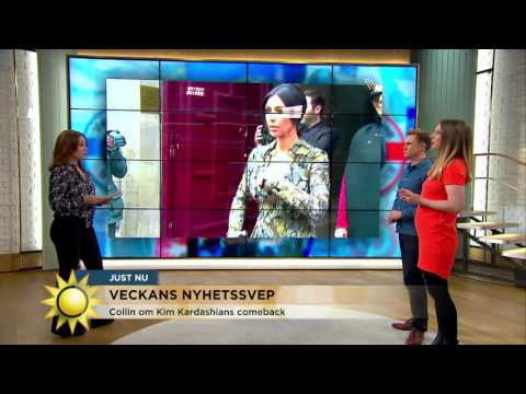 Kim Kardashian gör comeback - i rånarfilm - Nyhetsmorgon (TV4)