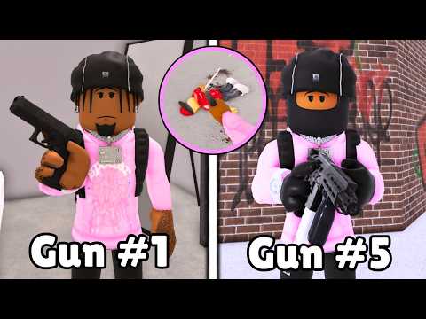 Hood Gun Game Challenge in South Bronx The Trenches Roblox!
