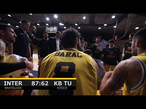 1. Semifinále 2017/2018 - Inter Bratislava 87:62 KB Košice