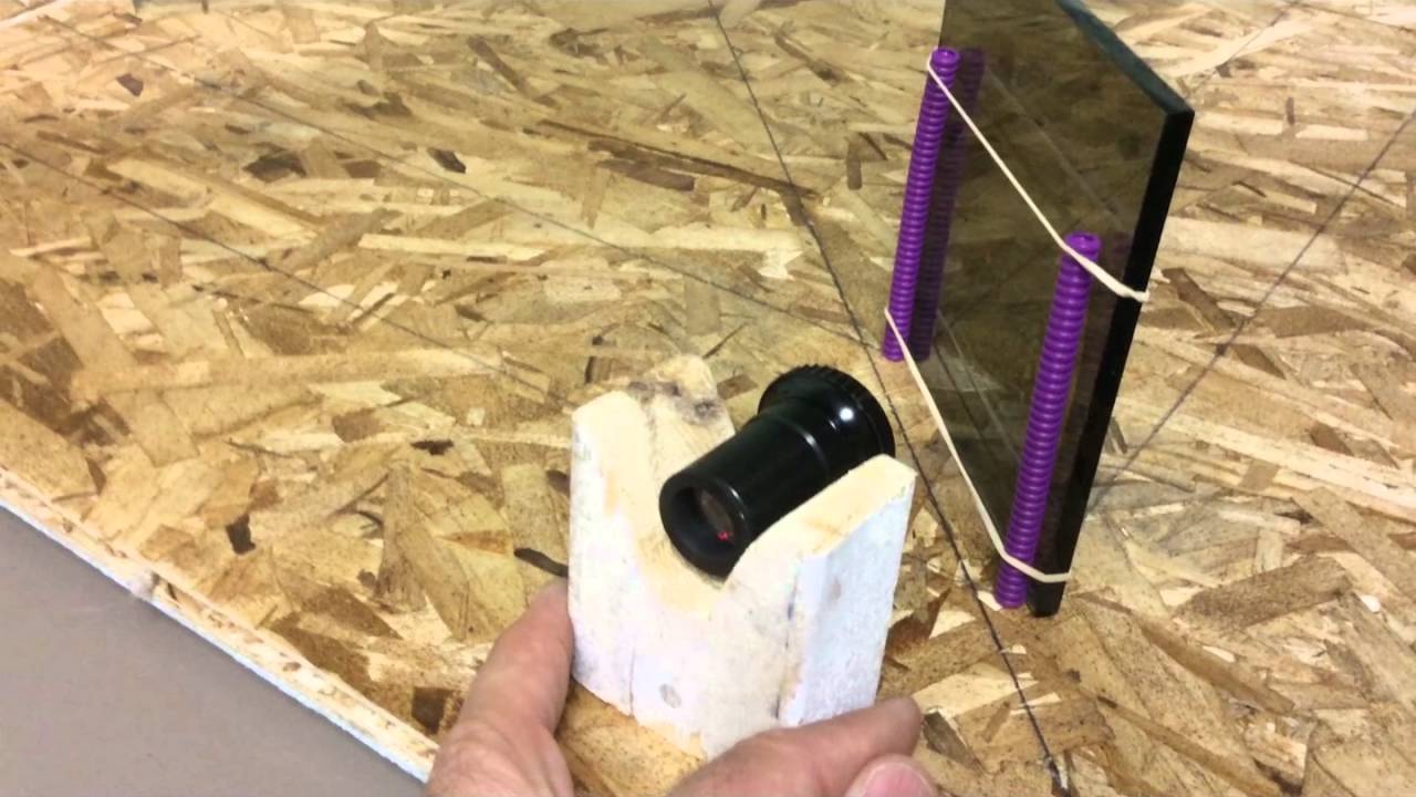 Setup of a Michelson Interferometer