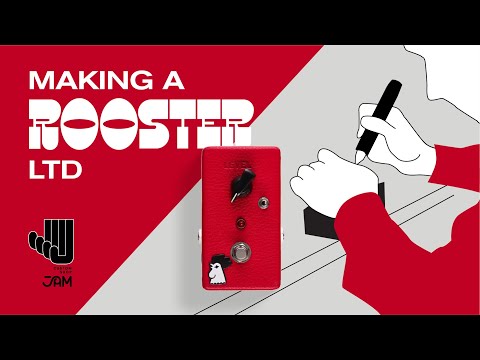JAM pedals Custom Shop | Making a Rooster ltd