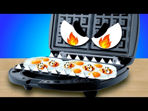 Secret Life Of Food And Kitchen Stuff || Good Doodles VS Bad Doodles || Who Is The Winner?