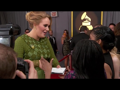 Adele performs at Grammys, Chance the Rapper wins new artist