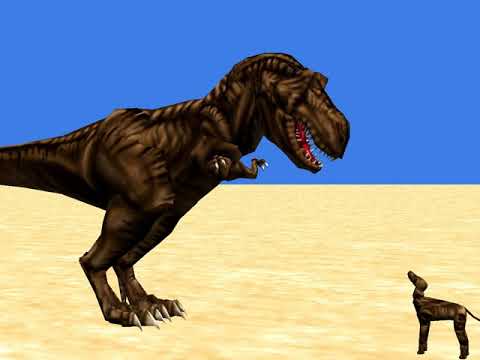 T-rex vs Dog