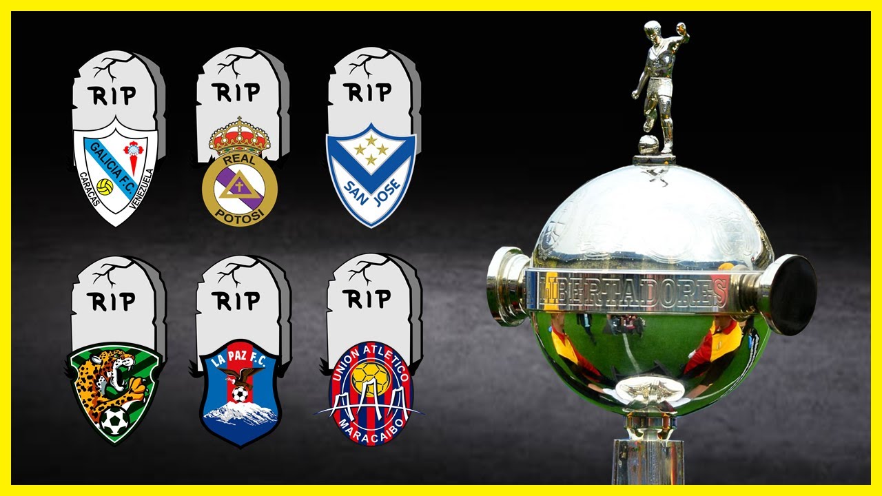 Clubes que JOGARAM a Libertadores e que Hoje NÃO EXISTEM MAIS
