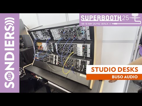 BUSO AUDIO STUDIO DESKS - SUPERBOOTH 2025