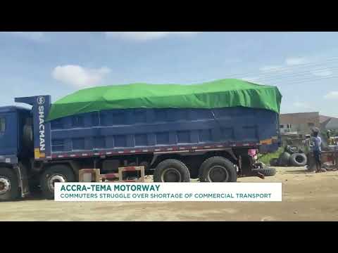 Transport Shortage Hits Accra–Tema Motorway, Commuters Left Stranded | News Feed