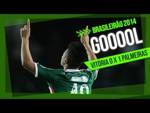 Gol - Vitória 0 x 1 Palmeiras - Brasileirão 2014