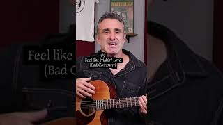 Feel like makin’ love by Bad company is great for learning chord triads #shorts