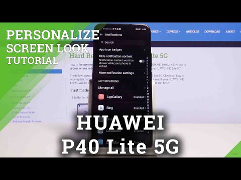 How to Manage Notifications in Huawei P40 Lite 5G – Personalize Screen Alerts