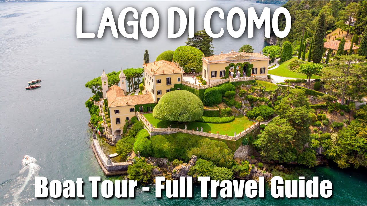 A traveler takes a Lake Como boat tour.