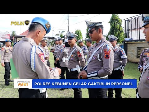POLRES KEBUMEN GELAR GAKTIBLIN PERSONEL SAAT OPERASI ZEBRA CANDI 2025