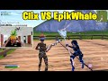 Clix and Acorn VS EpikWhale & ManCity Threats 2v2 TOXIC Realistic PvP!