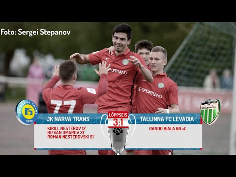 27. voor 2016: JK Narva Trans - Tallinna FC Levadia 3:1 (2:0)