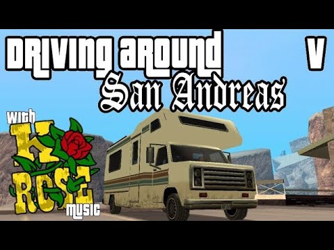 Driving while listening to K-Rose in GTA San Andreas