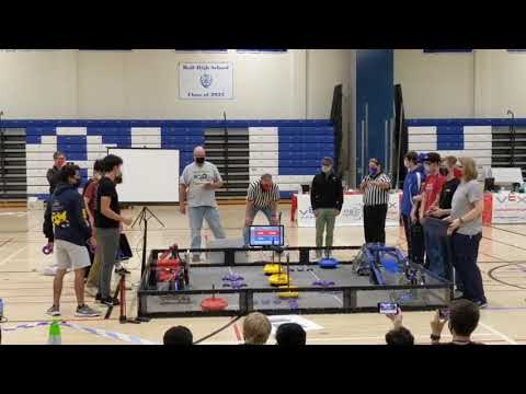 Vex Robotics Tipping Point 2021-2022: Hall High School Competition Finals