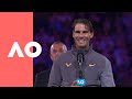Rafael Nadal runner-up speech (Final) | Australian Open 2019