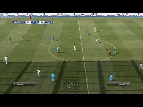 FIFA 12 NEVEROVATAN GOL IZ OGROMNE DALJINE!!!!!!!!!!!!