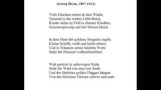 Der Herbst (Georg Heym, 1887-1912) - Christoph Holzhöfer