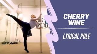 contemporary pole dance choreography - Cherry Wine (Jasmine Thompson)