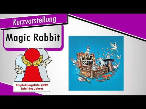 MAGIC RABBIT - Empfohlen SPIEL DES JAHRES 2022 - Kurzvorstellung - Spiel doch mal!