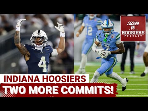 BREAKING: Indiana LANDS two MASSIVE commits in the Portal! AJ Harris, Penn State CB & a Tulane WR
