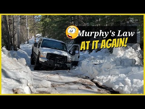 Road Washed Out! We're Stuck on the Mountain!