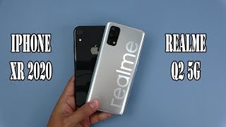 [閒聊] iPhone XR vs Realme Q2 5G 外觀+測速