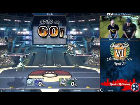 SCS6 - Alex615 (Wolf) vs Ark (Ivysaur) - Project M Pools