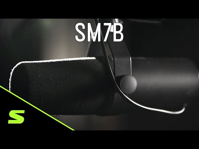 Microfono dinamico cardioide Shure SM7B video