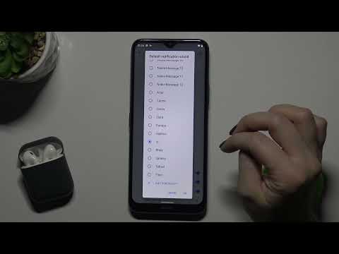 How to Change Notifications Sound on NOKIA G50 5G - Sound Settings