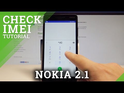 How to Check IMEI on NOKIA 2.1 - Serial Number / IMEI Info |HardReset.Info