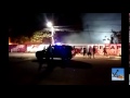 Bandidos botam fogo em carro dentro do pátio da DEGEPOL. Mor- Gouveia bloqueada