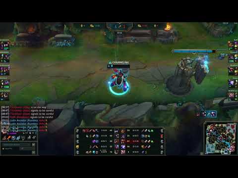 Rumble Support vs Rakan   Ranked Game S10 (Laggy Game)