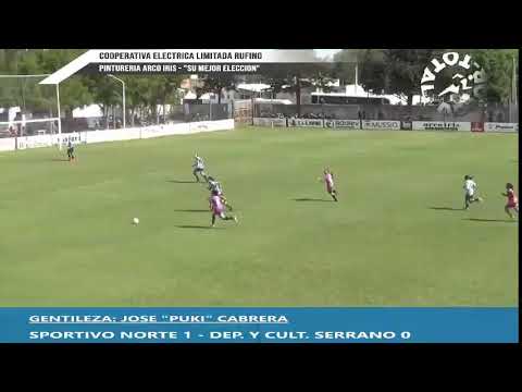 2025 FUTBOL FEMENINO: SPORTIVO NORTE 1-D. Y C. SERRANO 0/ GENTILEZA: JOSE "PUKI" CABRERA /CANDY PETS
