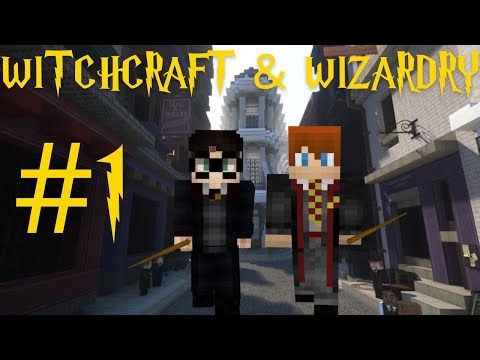 ProGamerFob - Minecraft Witchcraft and Wizardry - Part 1 - Diagon Alley (Harry Potter RPG)