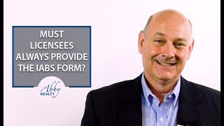 Frank Gray: Are There Cases in Which Providing the IABS to Prospective Clients Isn&#39;t Necessary?