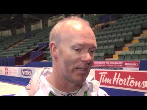 2010 Canada Cup - Semi Final - Men's Media Scrum