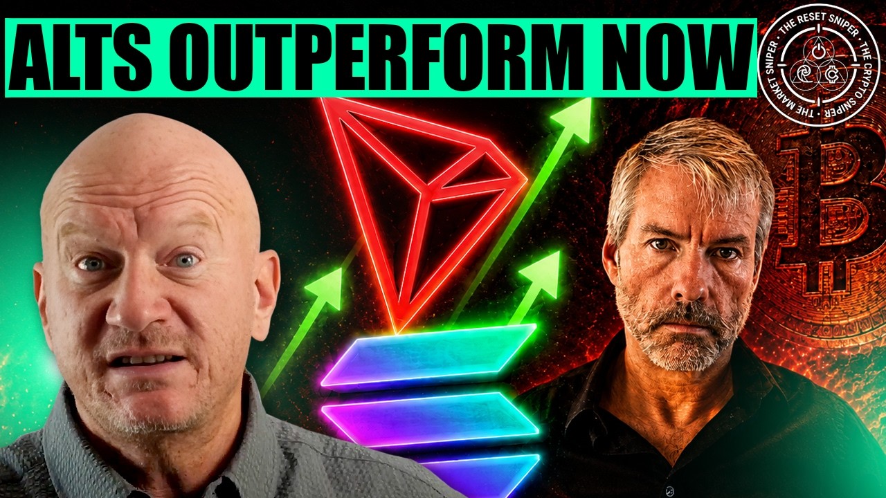 Bitcoin to Underperform ALTs (Tron, Sol, etc) While Strategy Sells BTC
