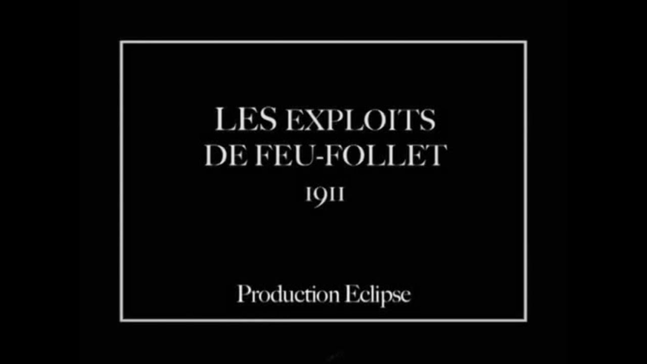 Подвиги блукаючого вогника / Les exploits de Feu-Follet (Emile Cohl, 1912)