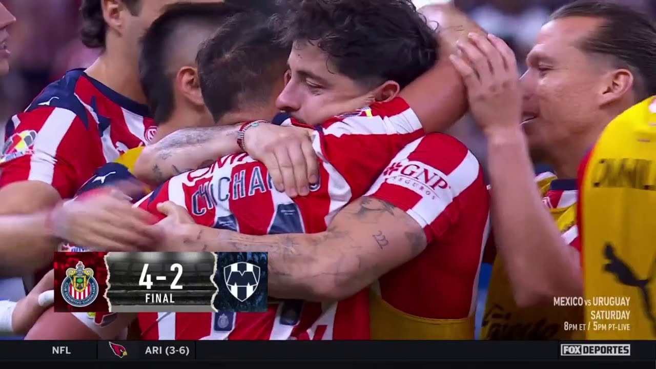 🥳🐐 FIESTA DE GOLES DE CHIVAS | Guadalajara 4-2 Rayados | HIGHLIGHTS | Liga MX